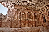 Petra - Wadi Farasa, the Triclinium opposite to the Roman Solider Tomb 